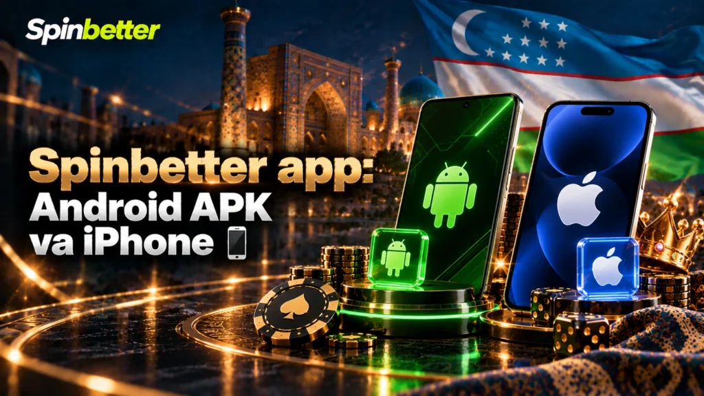 Spinbetter app: Android APK va iPhone